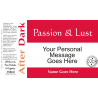 After Dark Massage - Passion and Lust - Personalised