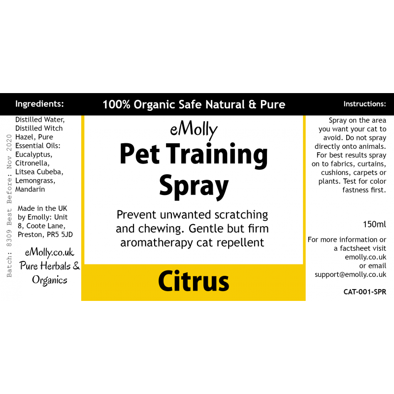 Pet Training Spray - Citrus