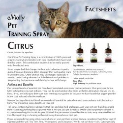 Pet Training Spray - Citrus