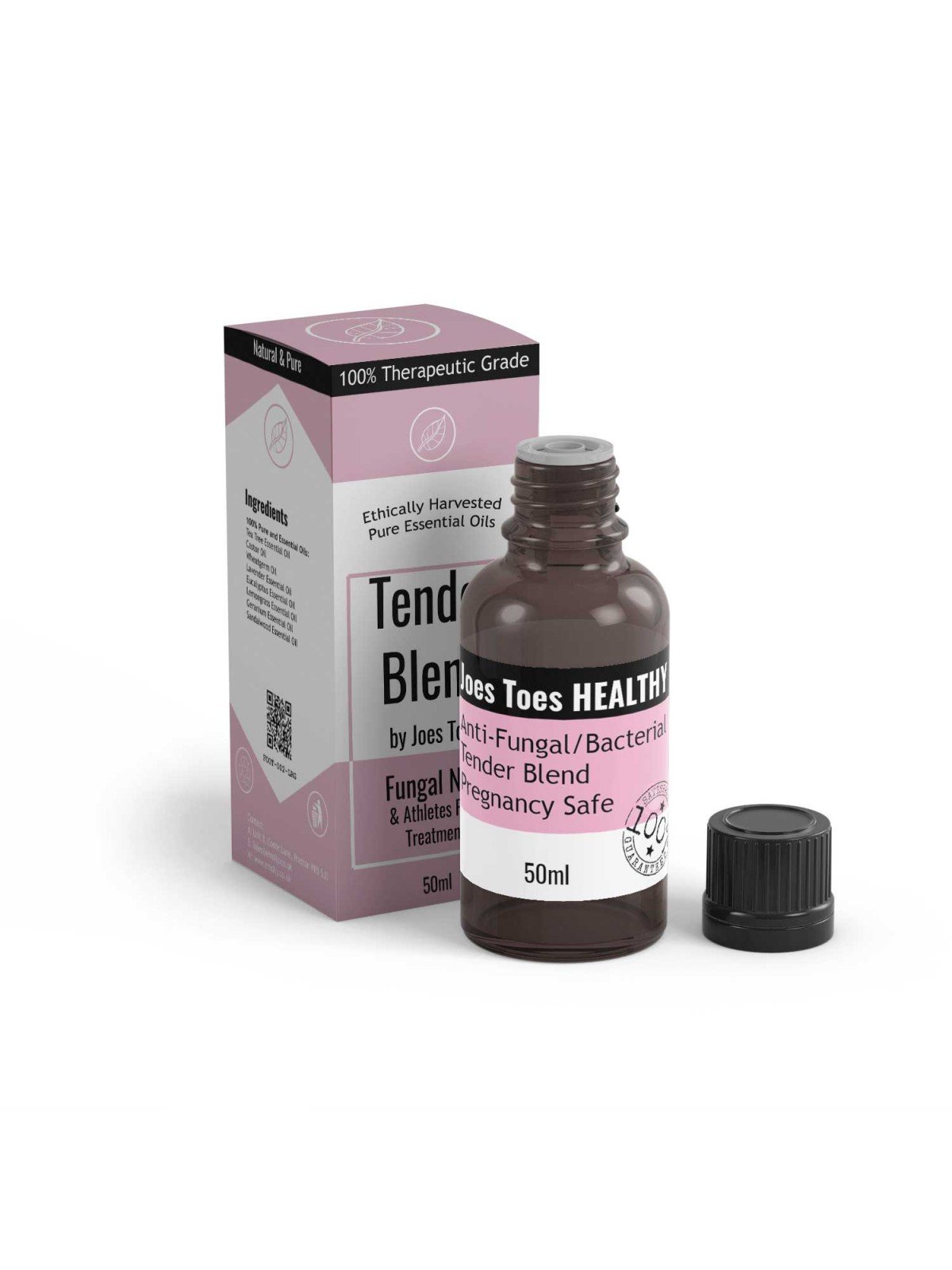 TenderBlend Foot and Nail - 50ml Concentrated Oil Dropper Bottle